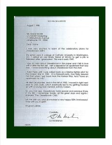 Ed McMahon letter